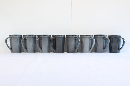Anfora Denali Grey- Basic 8pc Mug Set