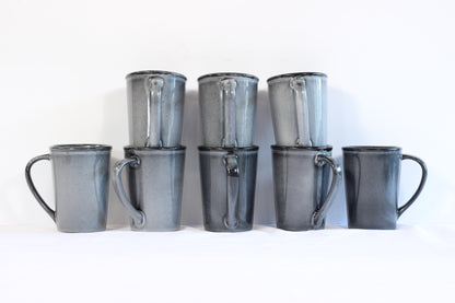 Anfora Denali Grey- Basic 8pc Mug Set