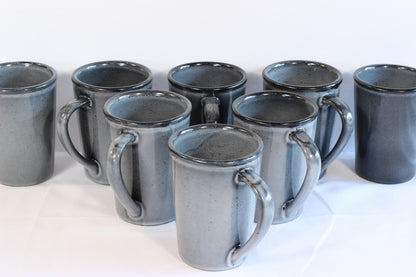 Anfora Denali Grey- Basic 8pc Mug Set