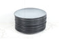 Anfora Denali Grey- 10" Oval Plate- 1 Dozen