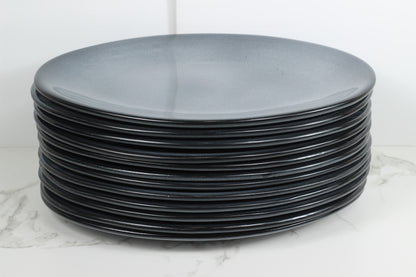 Anfora Denali Grey- 13.5" Oval Plate- 1 Dozen