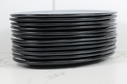 Anfora Denali Grey- 13.5" Oval Plate- 1 Dozen