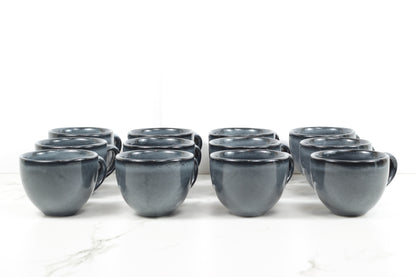 Anfora Denali Grey- 7.5oz Cappuccino Mug- 1 Dozen