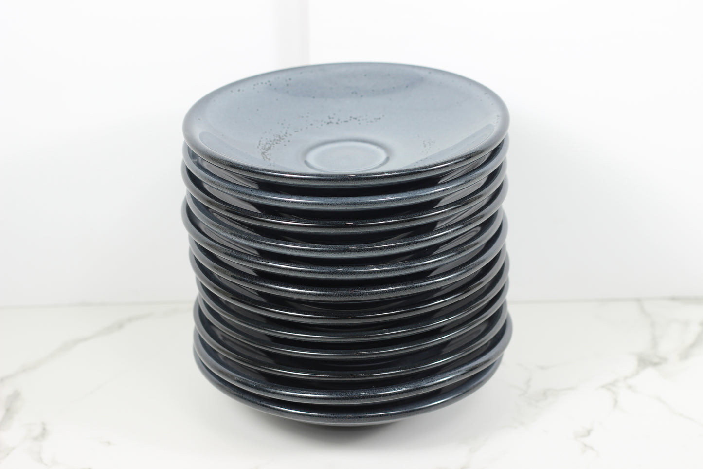 Anfora Denali Grey- Cappuccino Cup Saucer- 1 Dozen