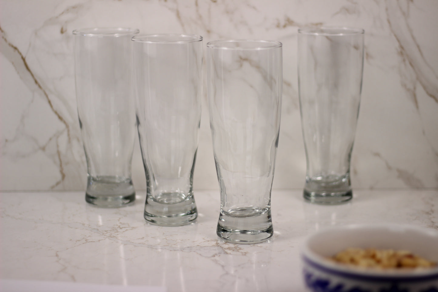 Vaso Cervecero Pilsner 16oz Beer Glass – Set of 4