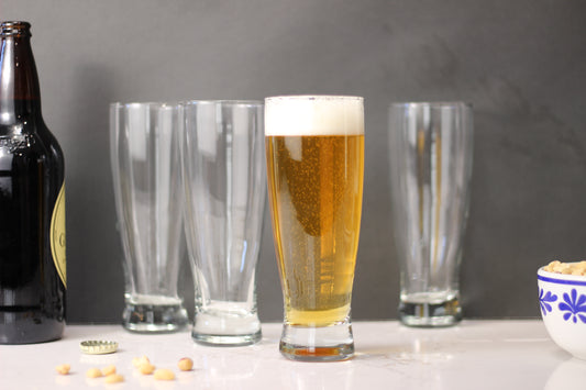 Vaso Cervecero Pilsner 16oz Beer Glass – Set of 4