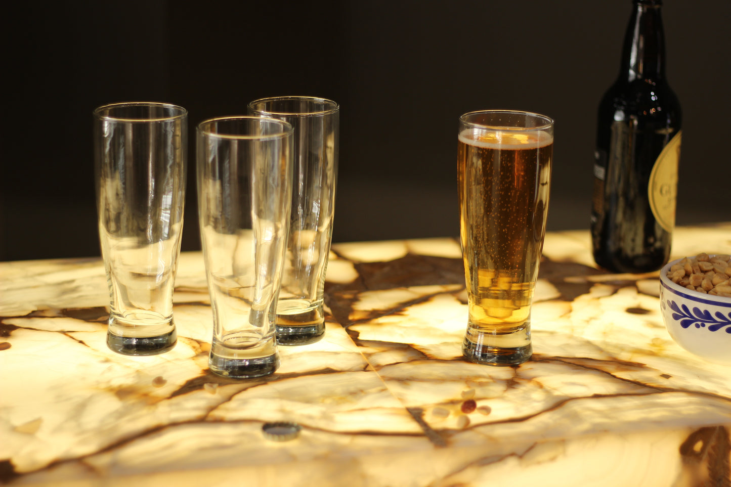 Vaso Cervecero Pilsner 16oz Beer Glass – Case of 24