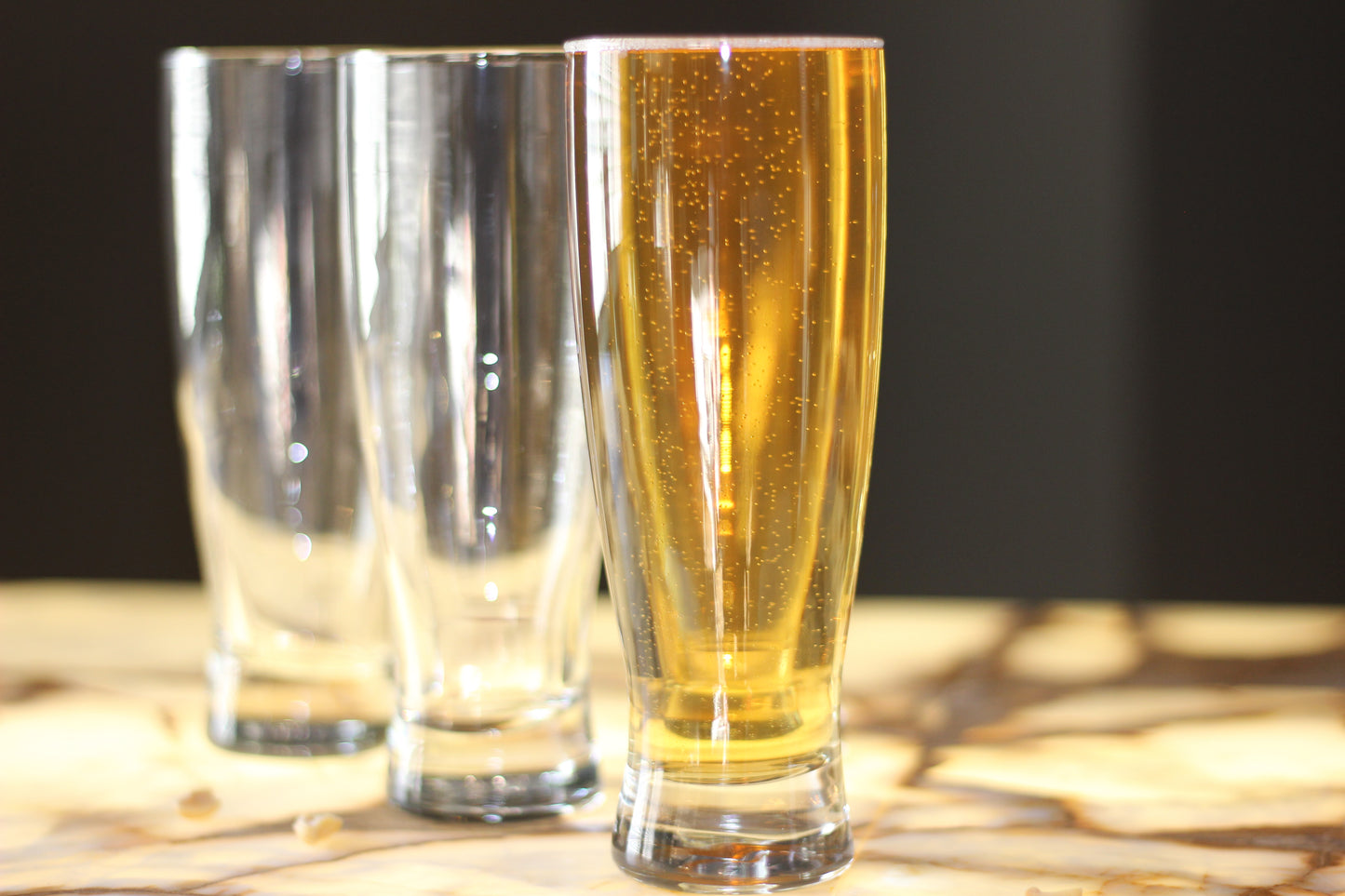 Vaso Cervecero Pilsner 16oz Beer Glass – Set of 4