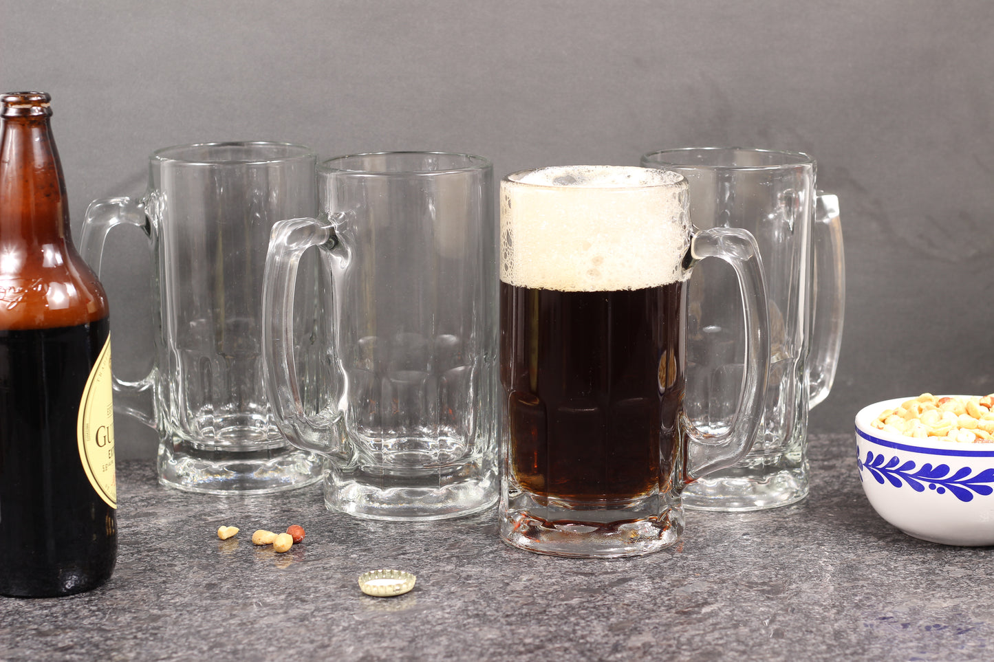 Super Tarro Cervecero 1L Beer Mug – Set of 4