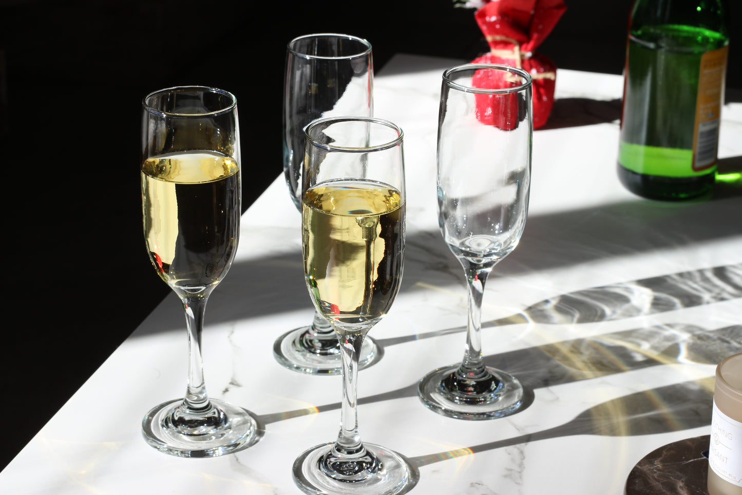 Copa Flauta California 6.5oz Flute Glass – Set of 4