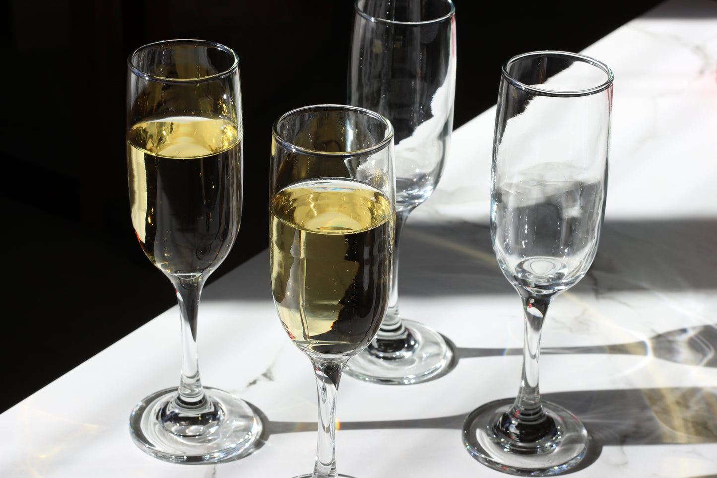 Copa Flauta California 6.5oz Flute Glass – Set of 4