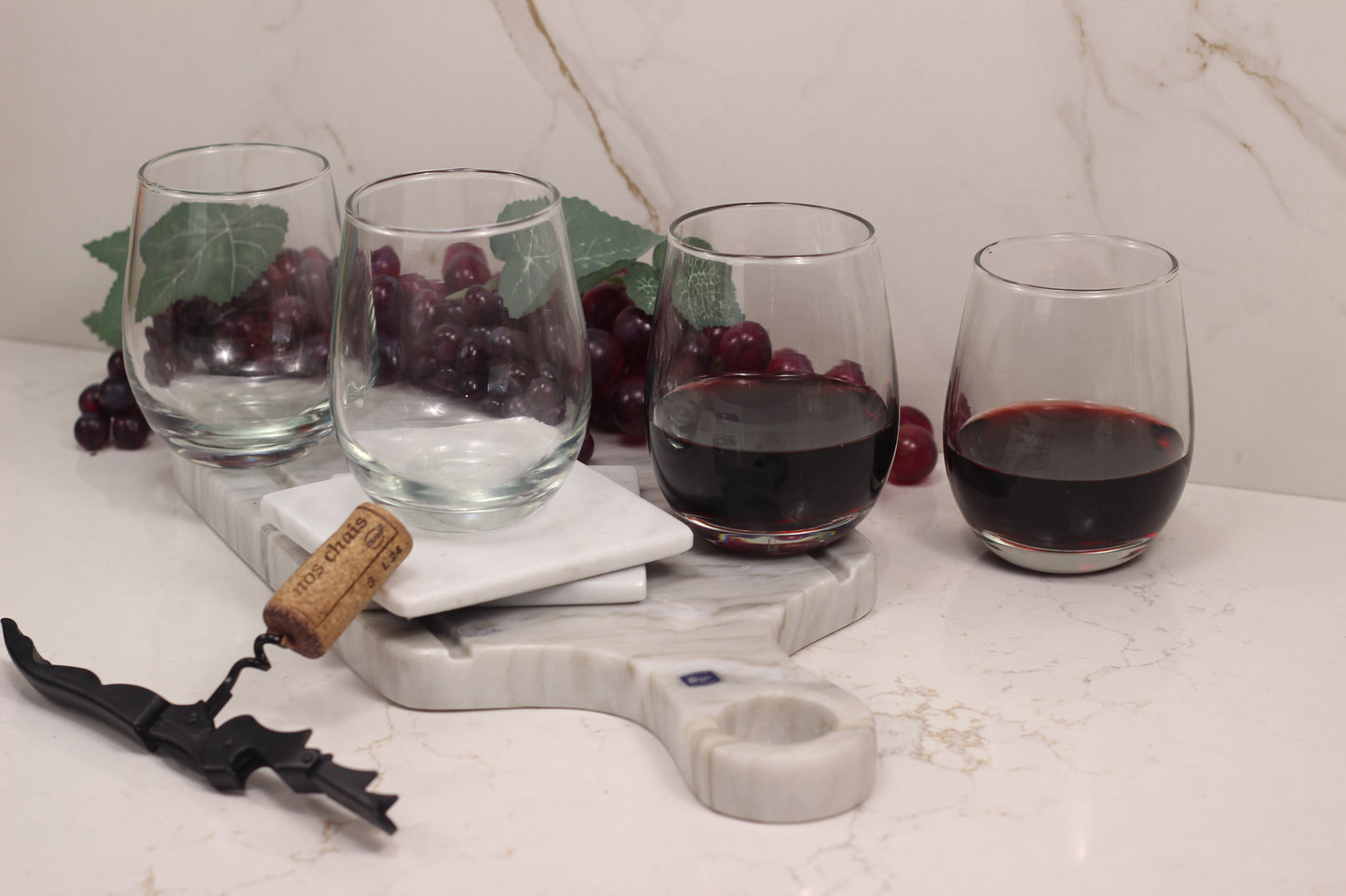 Vaso Napa 12oz Stemless Tumbler – Set of 4