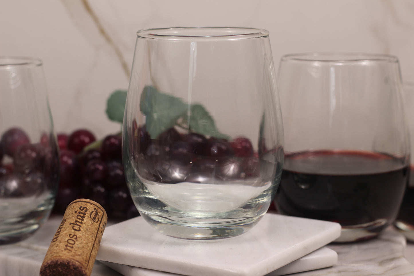 Vaso Napa 12oz Stemless Tumbler – Set of 4