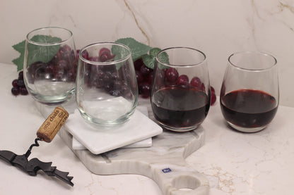 Vaso Napa 12oz Stemless Tumbler – Set of 4
