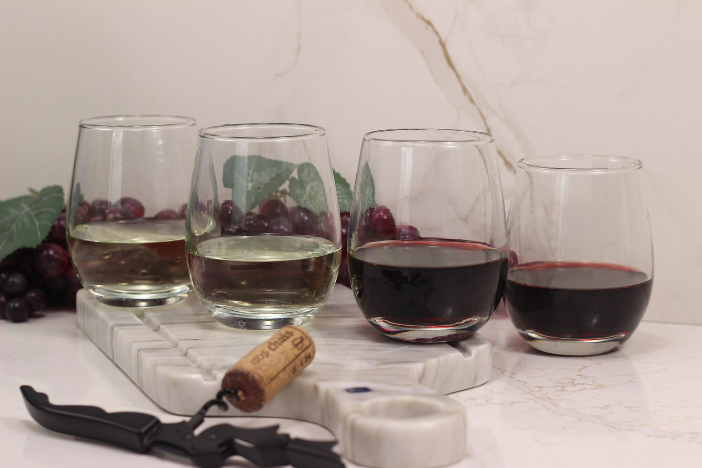 Vaso Napa 12oz Stemless Tumbler – Set of 4