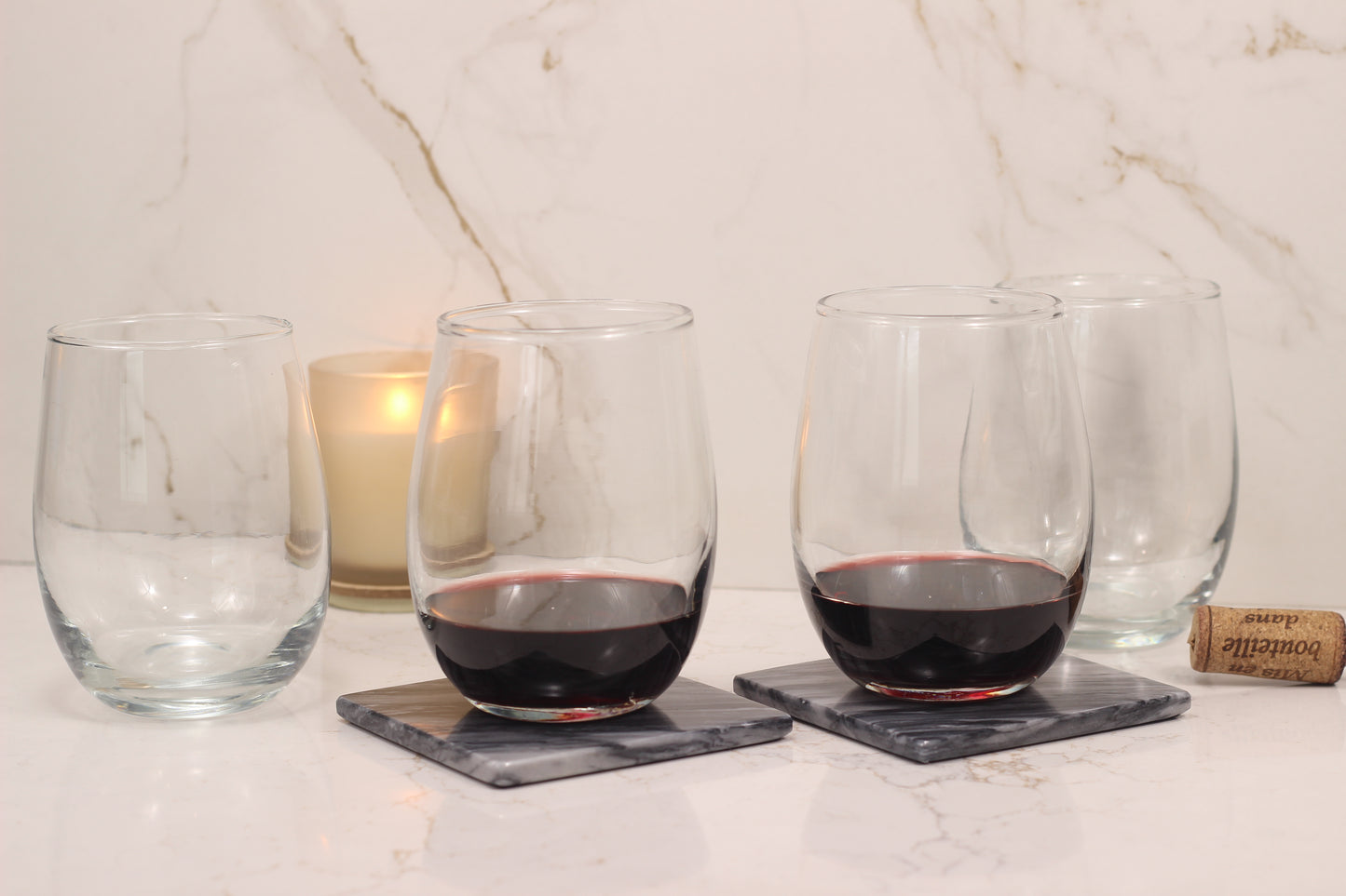 Vaso Napa 17oz Stemless Tumbler – Set of 4