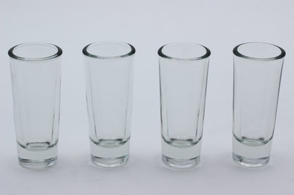 Vaso Tequilero Doble 2oz Shot Glass – Set of 4