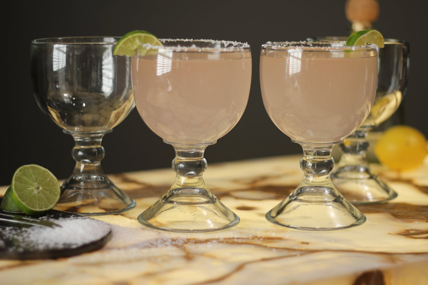 Copa Imperia 17oz Margarita Goblet Glass – Set of 4