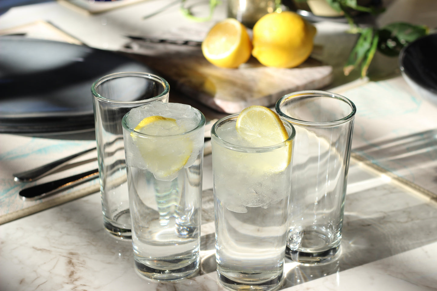 Vaso HB Cubero Soave 10oz Glass Tumbler – Set of 4