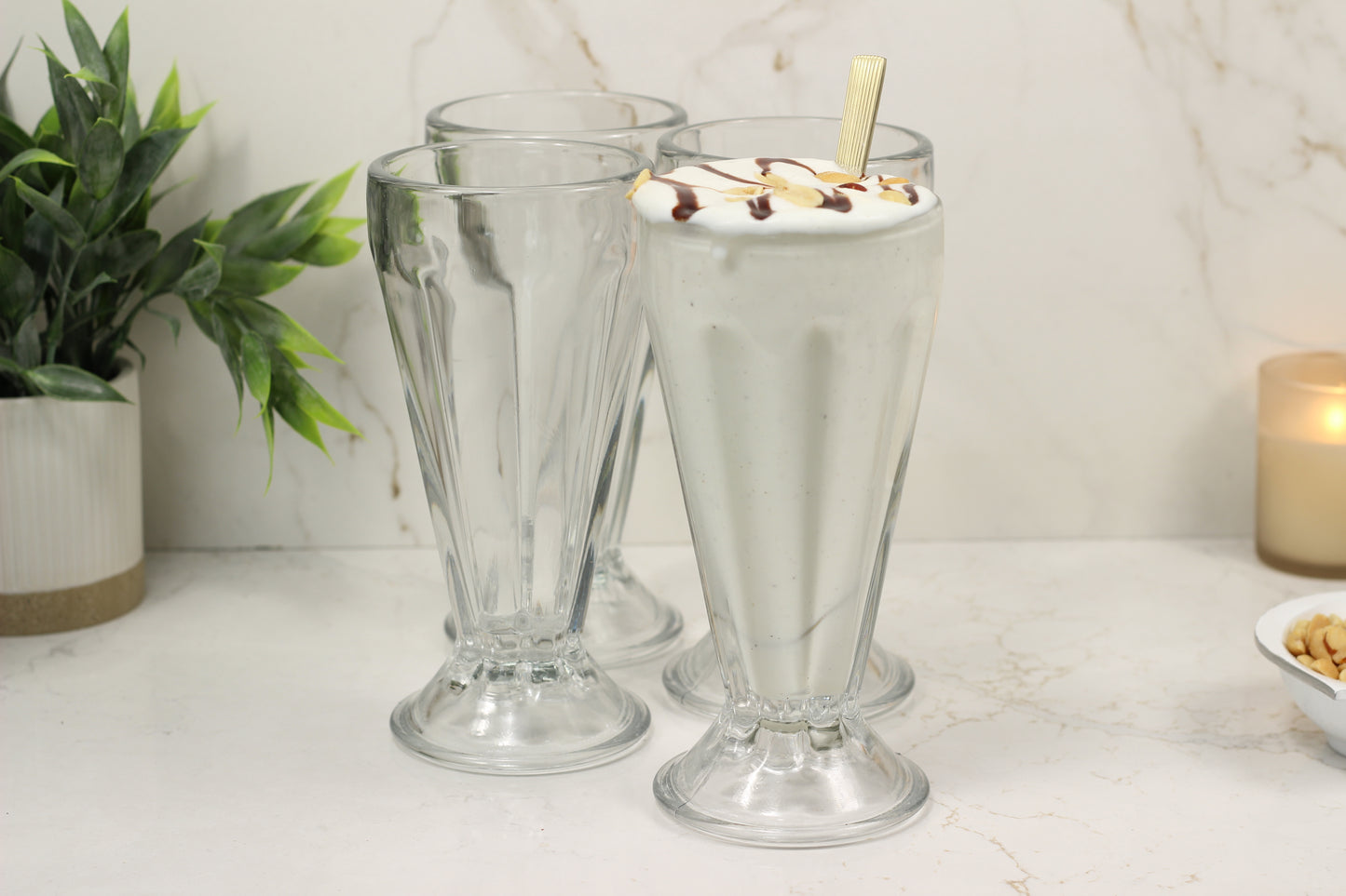 Copa Malteada 14oz Dessert Goblet – Set of 4