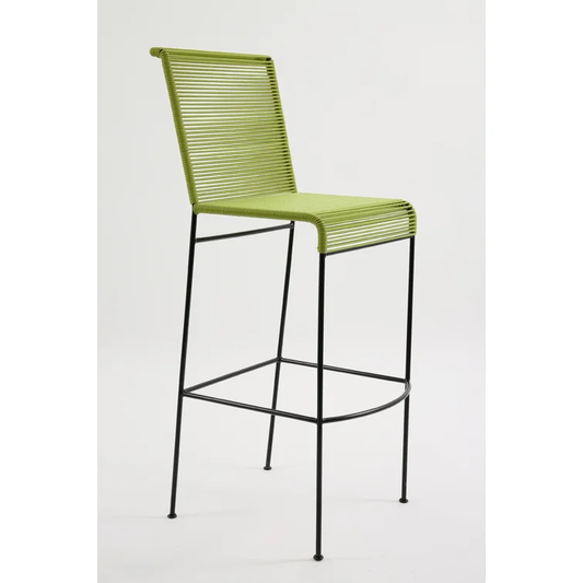 Tall Olive Green Acapulco Baresque Chair