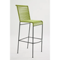 Tall Olive Green Acapulco Baresque Chair
