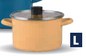 TALL STOCKPOT WITH GLASS LID · 20 cm (7.9 in) | 3.5 L (118.3 fl oz)