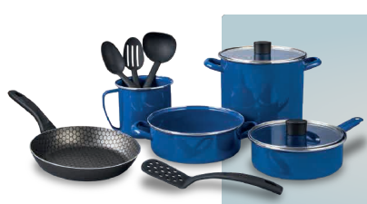 CINSA PRAKTICA 11-PC SET · Blue