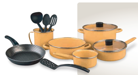 CINSA PRAKTICA 12-PC SET · Mediterranean Yellow
