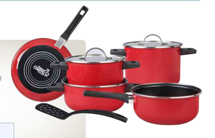 SWEET CHERRY 8-PC SET · Cherry Red