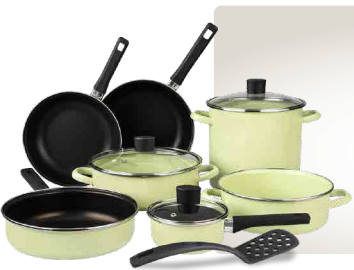PONTEVEDRA 11-PC SET · Apple Green