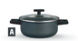 DUTCH OVEN WITH GLASS LID · 22 cm (8.7 in) | 3.7 L (125.1 fl oz) · Black