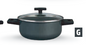 DUTCH OVEN WITH GLASS LID · 24 cm (9.4 in) | 4.8 L (162.3 fl oz) · Black