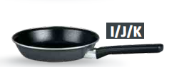 FRY PAN · 22 cm (8.7 in) · Black