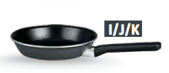 FRY PAN · 24 cm (9.4 in) · Black