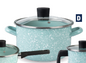 STOCKPOT WITH GLASS LID · 20 cm (7.9 in) | 3.8 L (128.5 fl oz) · Mint Jade