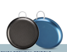 CINSA ESENCIAL GRIDDLE · 30 cm (11.8 in) · Serenity Blue