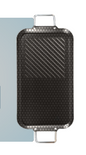 MAGNÍFICA DOUBLE-BURNER GRILL · 28x63 cm (11.0 x 24.8 in) · Black