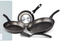 CINSA MAGNÍFICA 4-PC FRY PAN SET · Black
