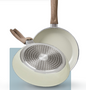 HEALTHY CERAMIC FRY PAN · 24 cm (9.4 in) · Cream
