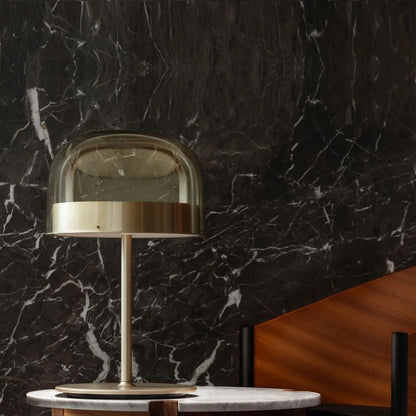 Modern Polished Copper Table Lamp
