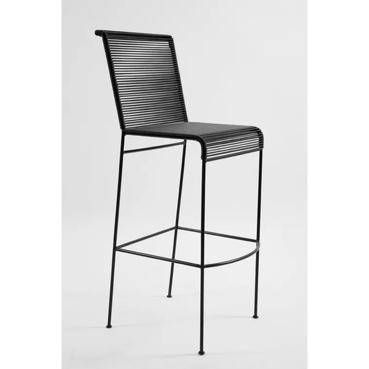 Tall Black Acapulco Baresque Chair