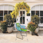 Blue and Green Viral Acapulco Chair