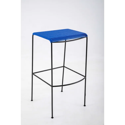 Tall Oil Blue Acapulco Monolith Stool