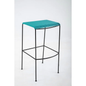 Tall Cyan Acapulco Monolith Stool