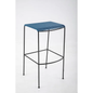 Tall Blue Acapulco Monolith Stool