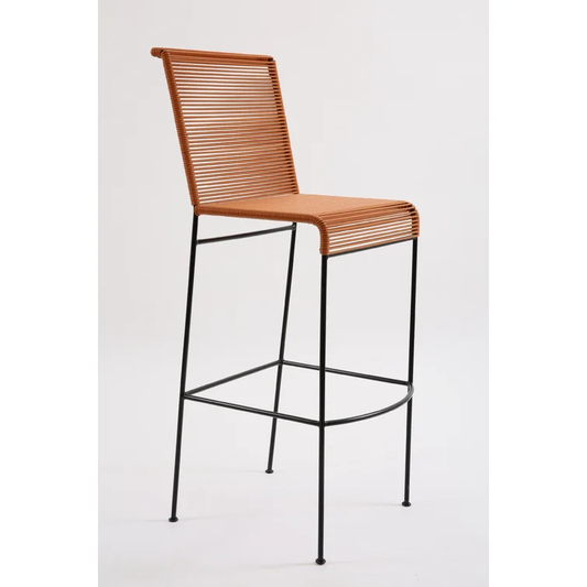 Tall Orange Acapulco Baresque Chair