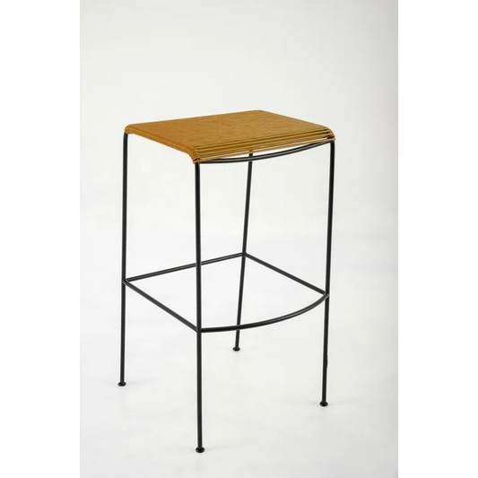 Tall Orange Acapulco Monolith Stool