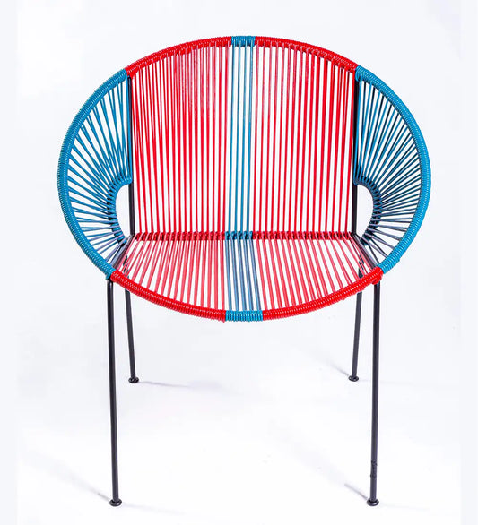 Red and Blue Fable Acapulco Chair